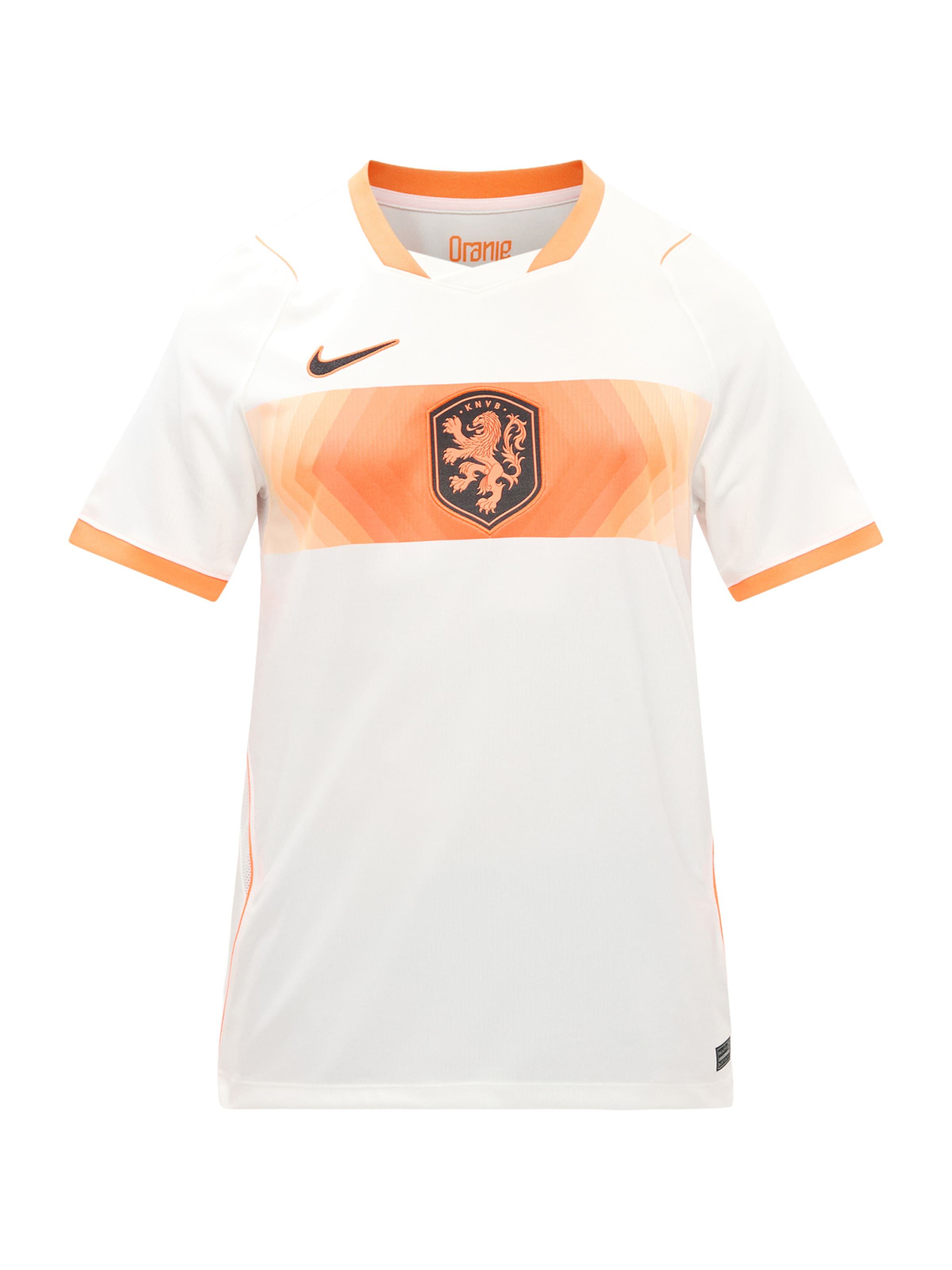 NIKE Tricot 'KNVB STAD' in Wit: voorkant