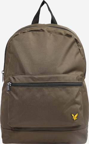 Lyle & Scott - Mochila en verde: frente