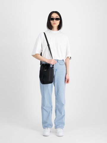 Borsa a sacco di ALPHA INDUSTRIES in nero