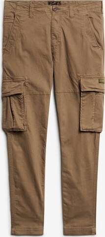 Pantalon cargo 'Core' Superdry en vert : devant