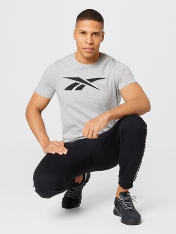 Reebok Sportshirt 'Vector' in Grau