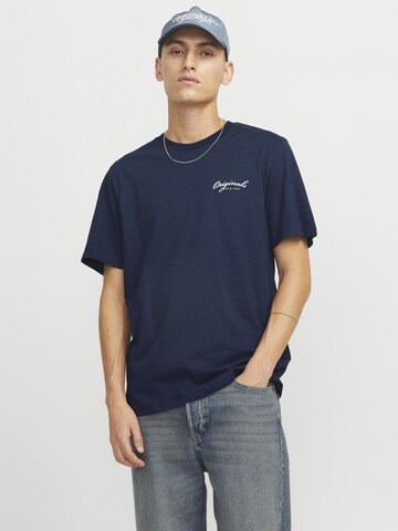 JACK & JONES Shirt in Blue: front