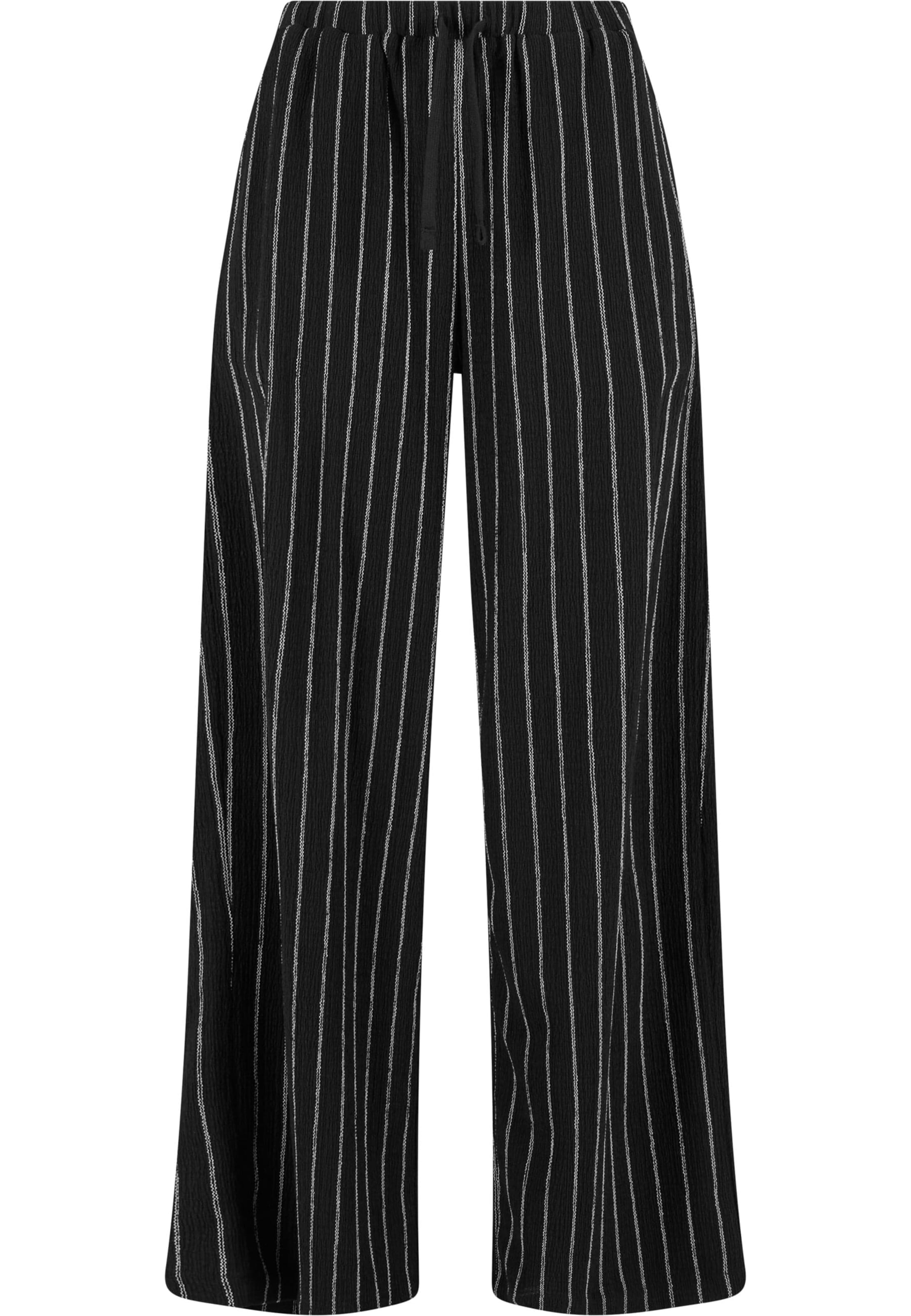 Urban Classics Voľný strih Nohavice - Čierna: predná strana