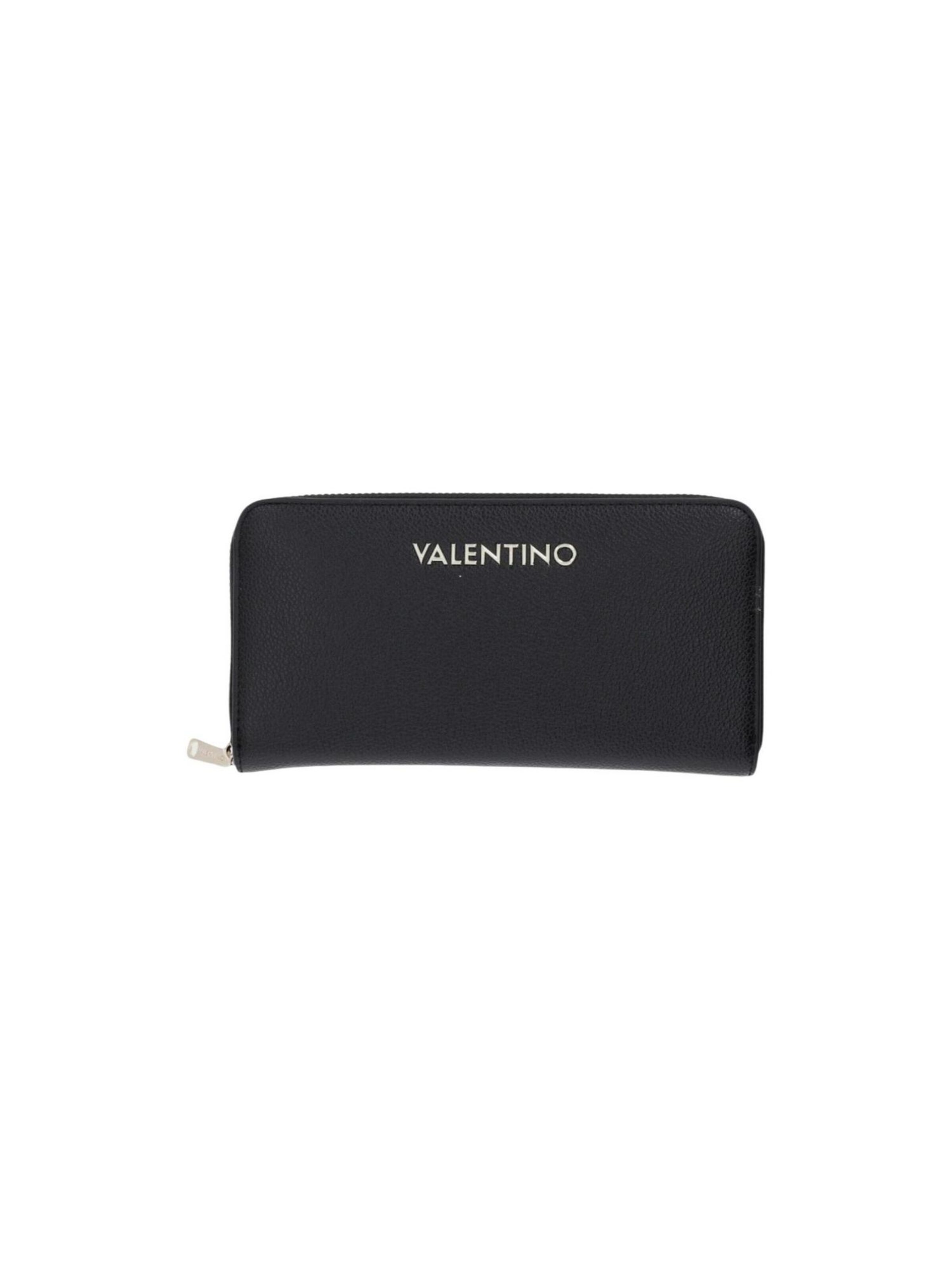 Portamonete 'ZIP AROUND WALLET DORIS RE VPS9ON155' di VALENTINO in nero: frontale