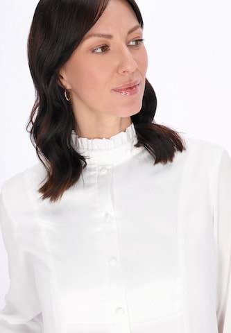 usha BLACK LABEL - Blusa 'Elegant' em branco