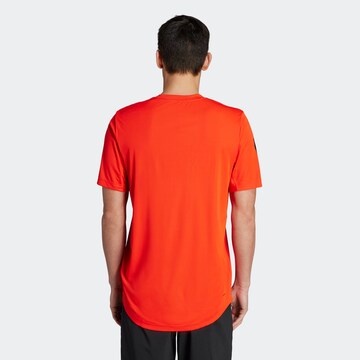 T-Shirt fonctionnel 'Club' ADIDAS PERFORMANCE en orange