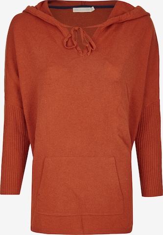 eve in paradise Sweater 'Amanda' in Orange: front