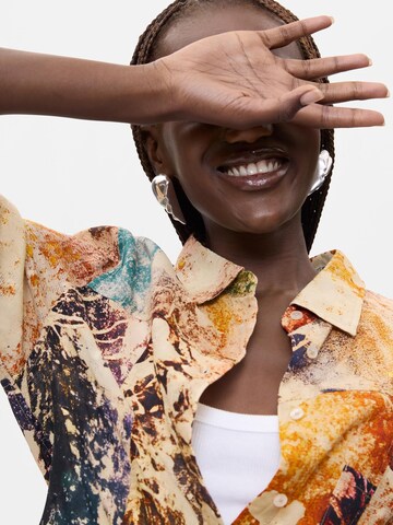 Desigual Bluse i blandingsfarvet