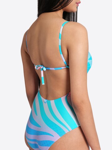 Costume intero 'WATER PRINTS' di ARENA in blu