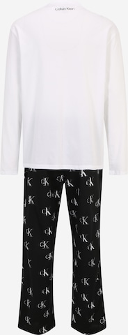 Calvin Klein Underwear Dolga pižama | črna barva