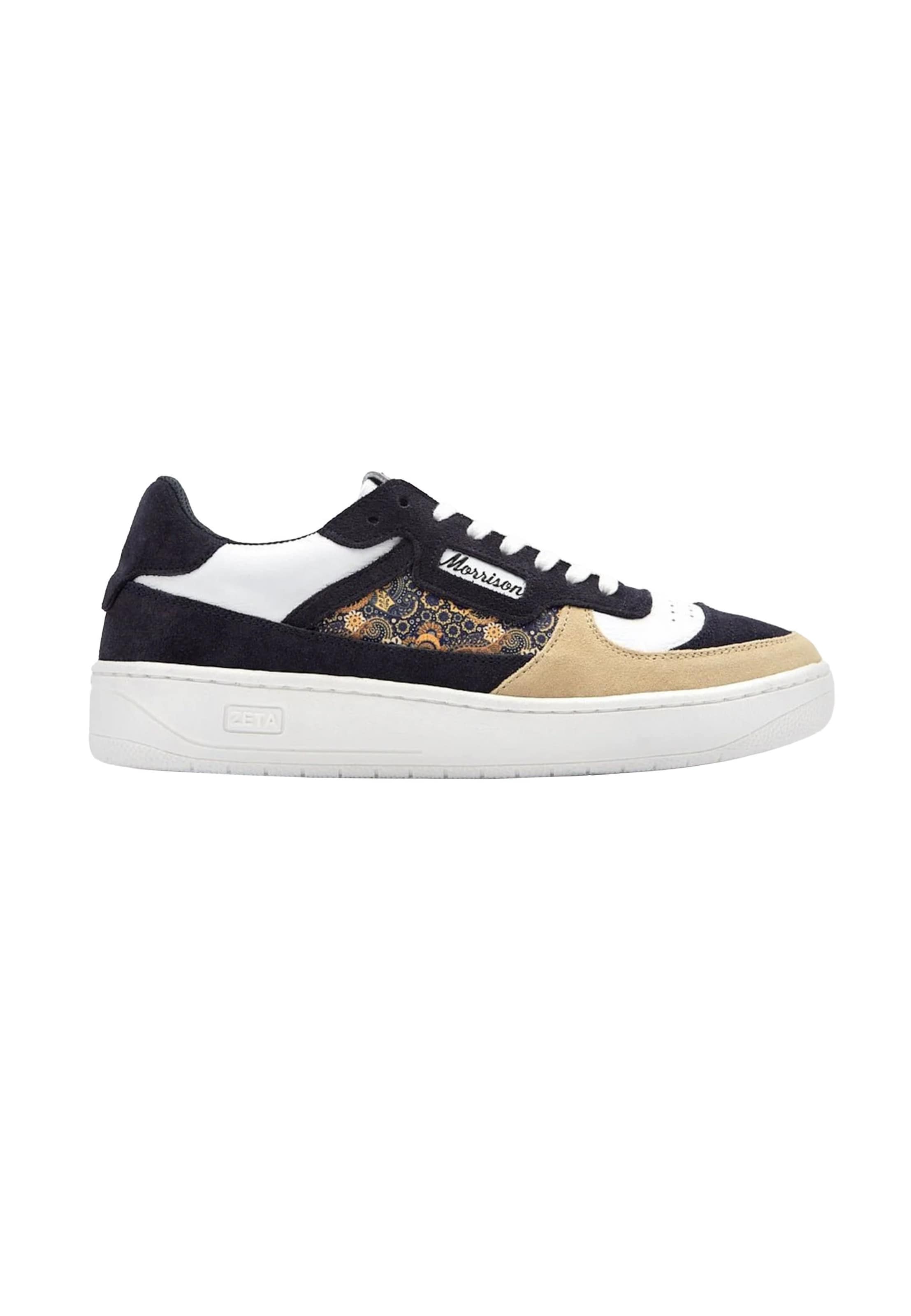 Morrison Platform trainers 'Zeta' in Black: front