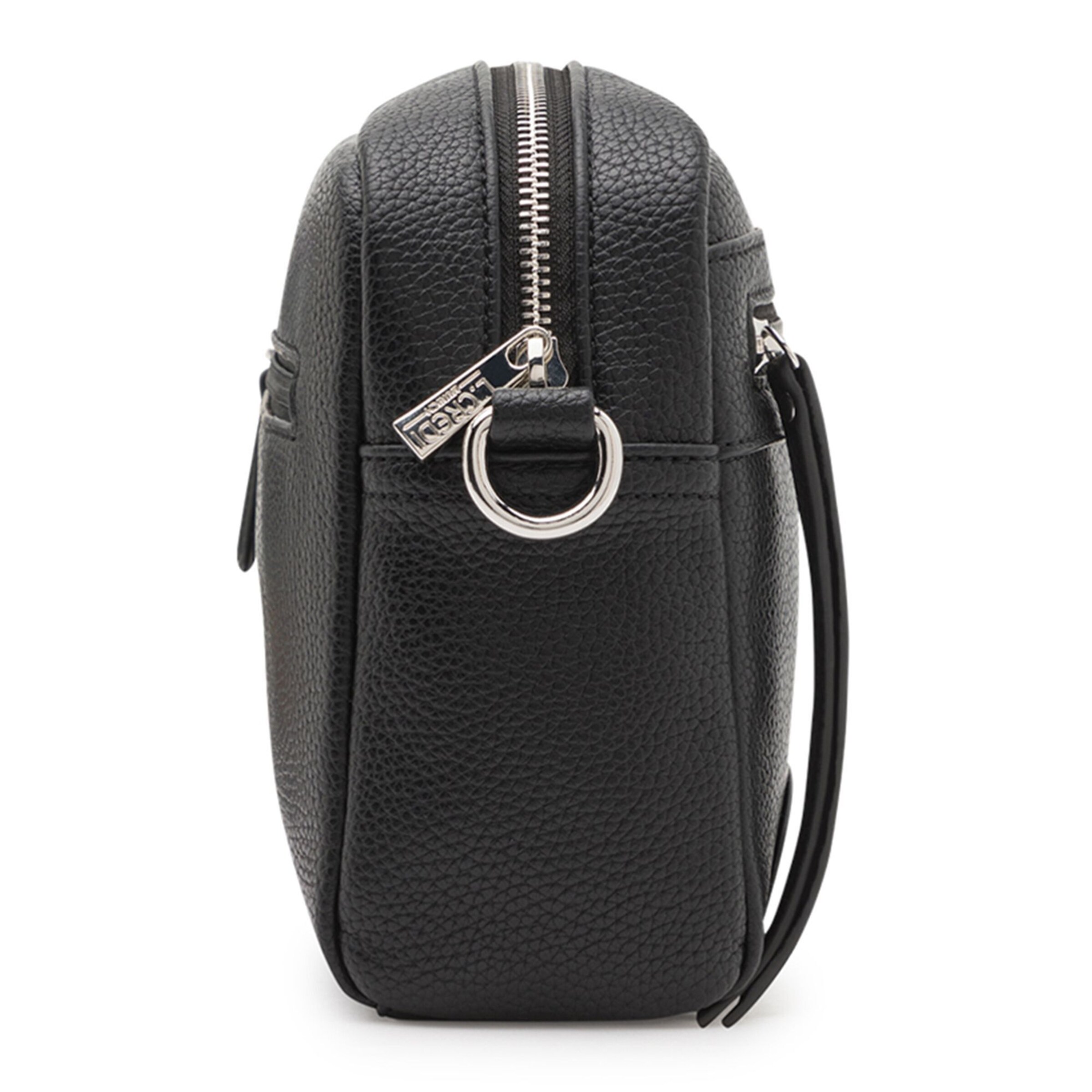 Sac à bandoulière 'Oana' L.CREDI en noir