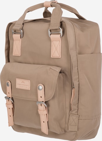 Doughnut Rucksack 'Macaroon' in Beige: predná strana