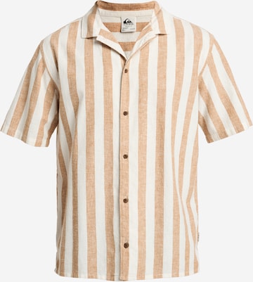 QUIKSILVERRegular Fit Radna košulja 'Sunset Song' - bež boja: prednji dio