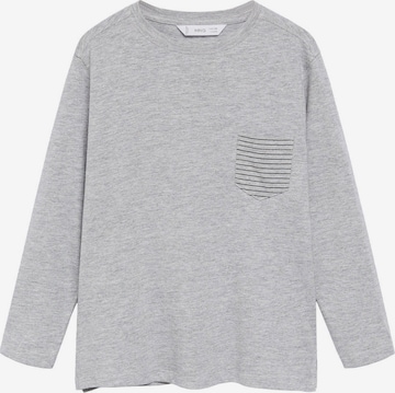 MANGO KIDS Shirt in Grey: front