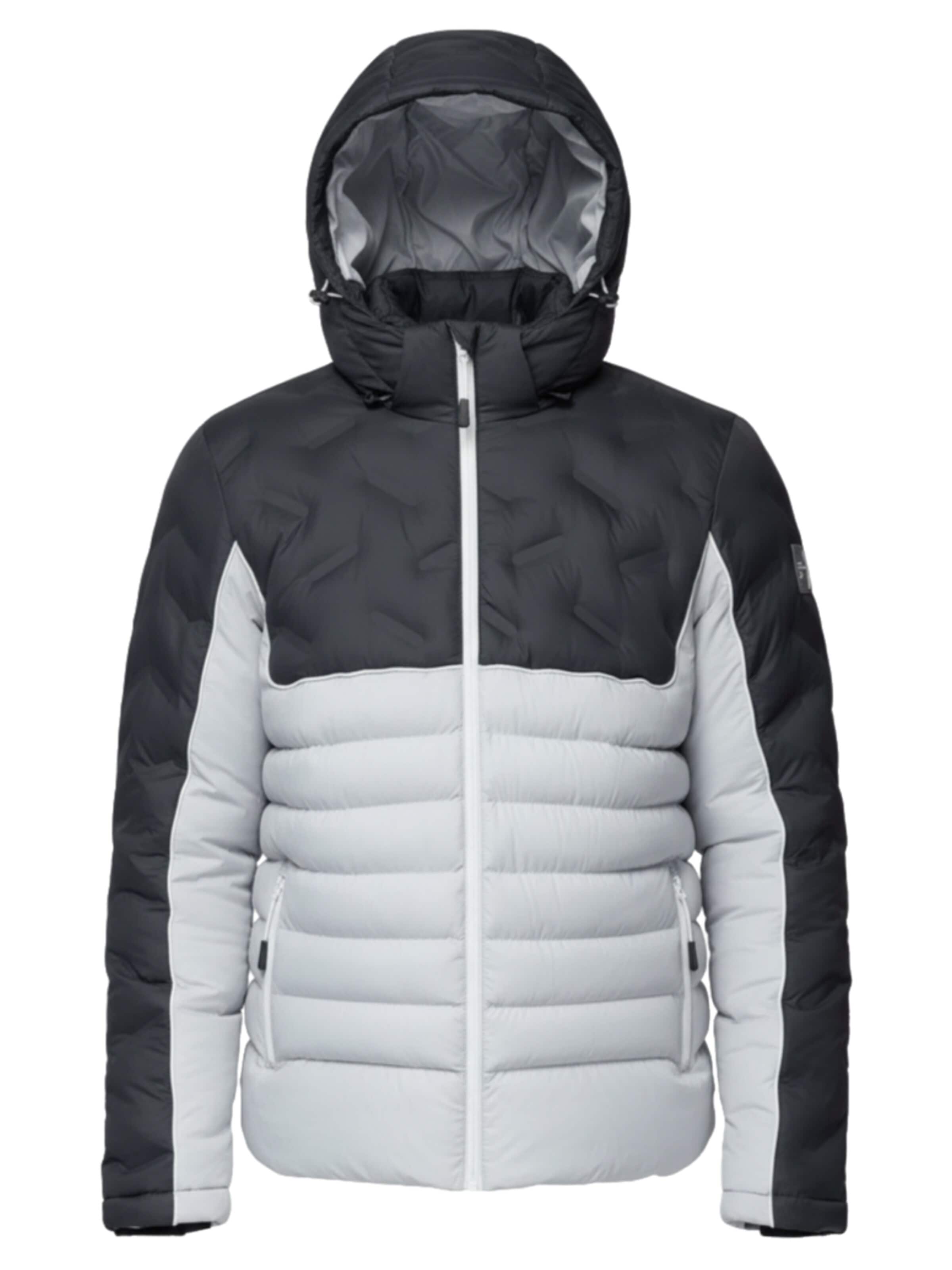 Veste d’hiver Ombre en gris : devant