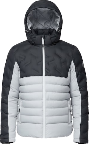 Veste d’hiver Ombre en gris : devant
