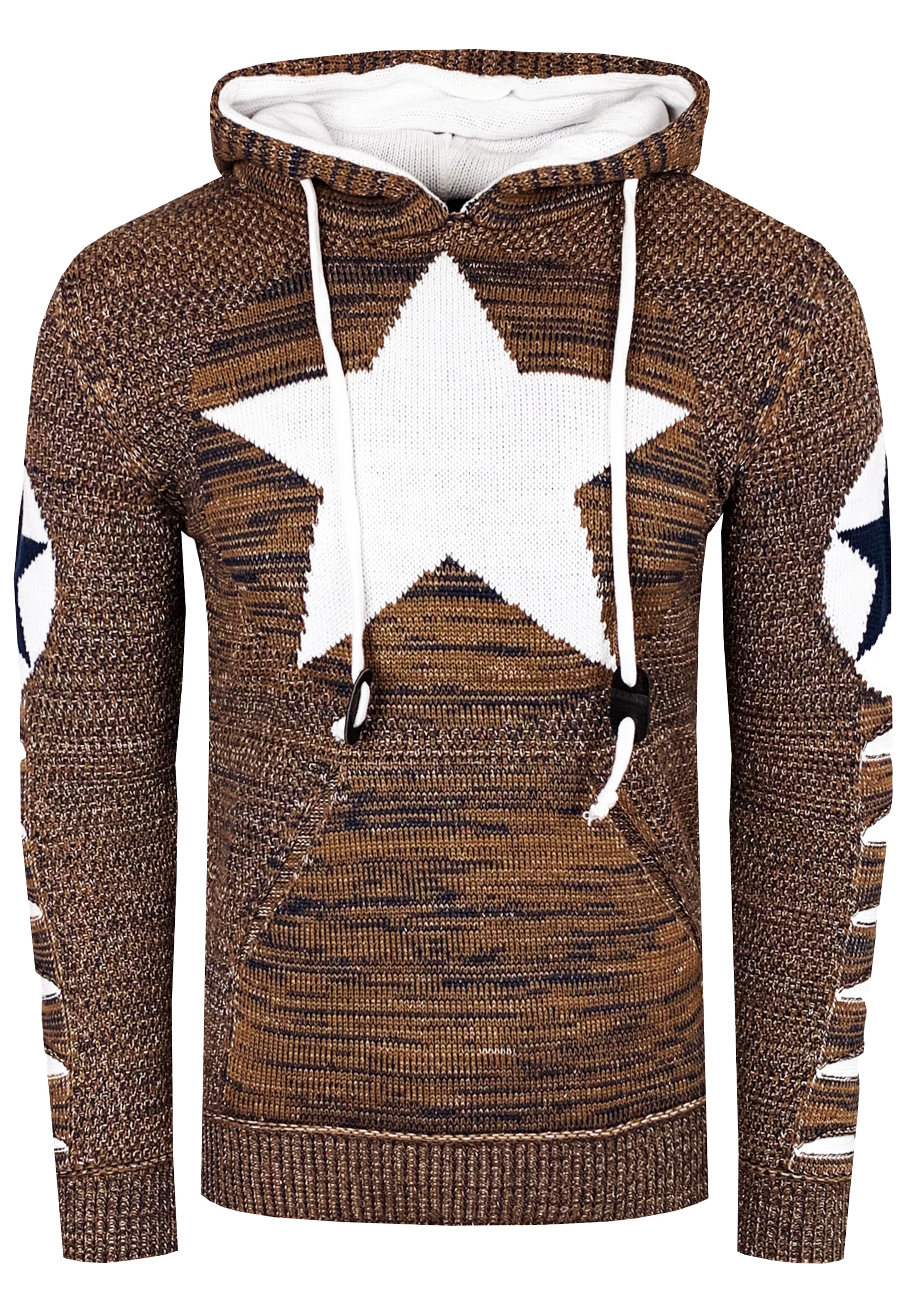 Rusty Neal Sweater in Brown: front