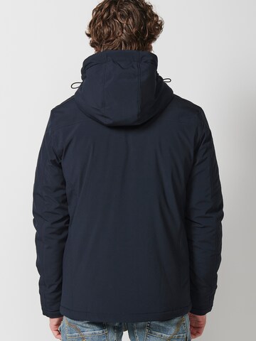 KOROSHI Between-Season Jacket in Blue