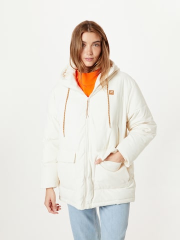 BILLABONG Зимняя куртка 'LOVE ON YOU' в Белый: спереди