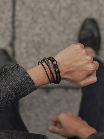 Lucleon Bracelet 'Roy' in Brown