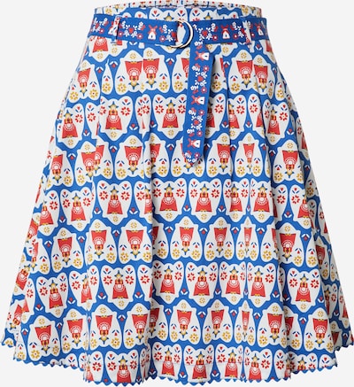 Blutsgeschwister Falda 'Hello Love' en azul real / dorado / melón / blanco, Vista del producto