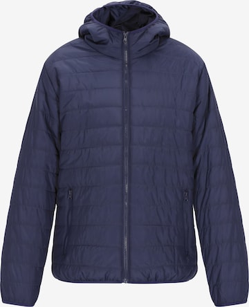 Giacca di mezza stagione di MO in blu: frontale