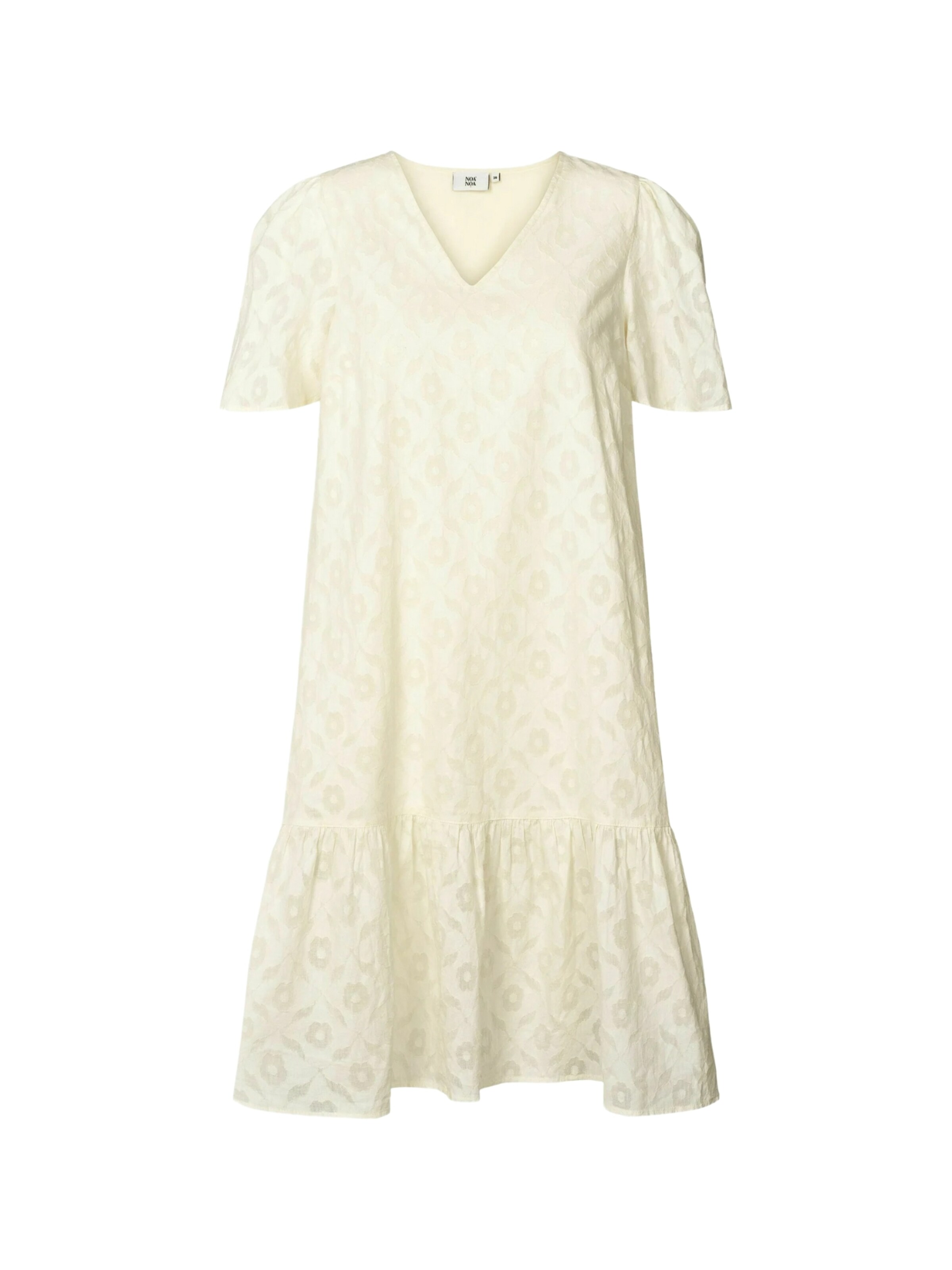 Noa Noa Šaty 'Nuria' – bílá: přední strana
