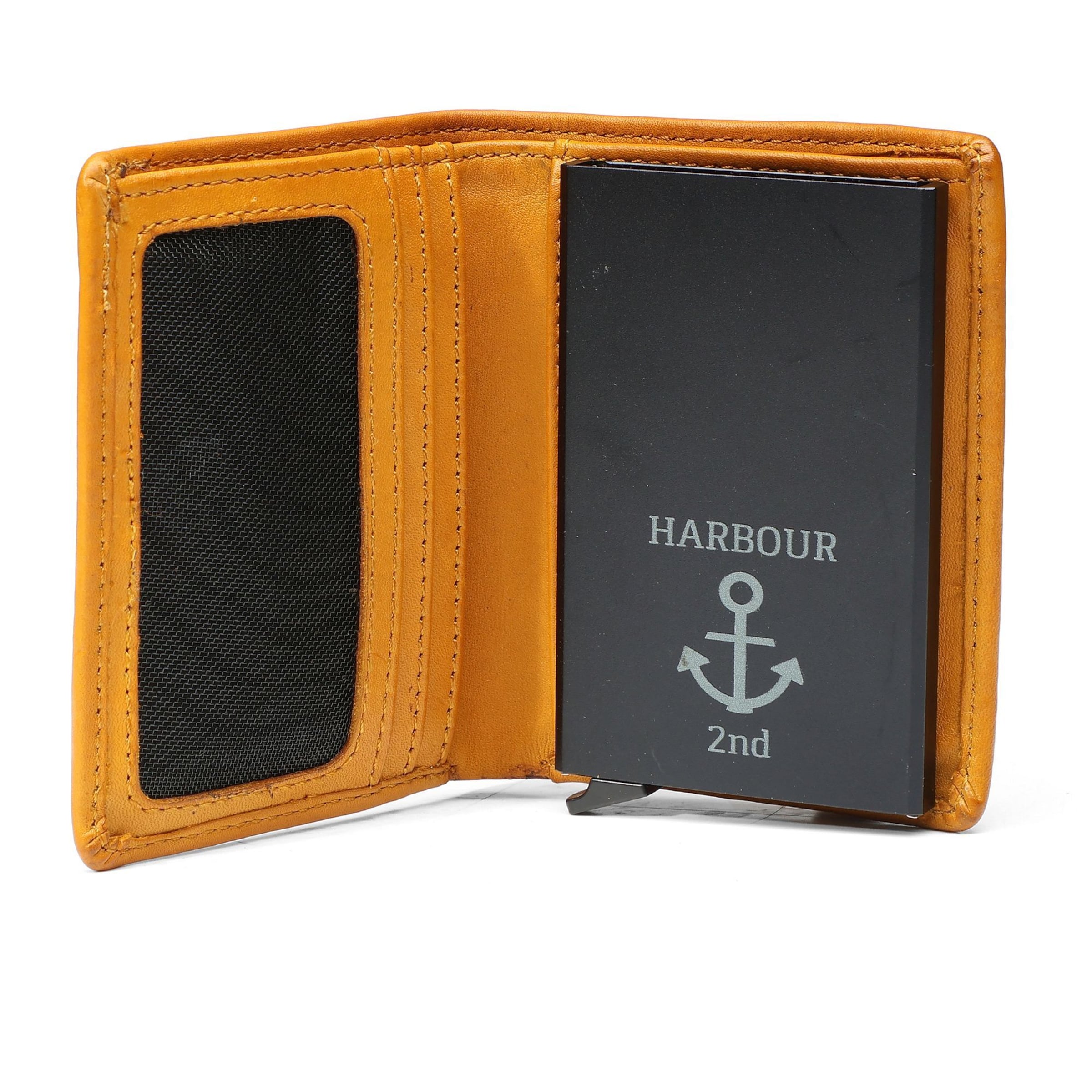 Harbour 2nd Wallet 'Rex' in Yellow