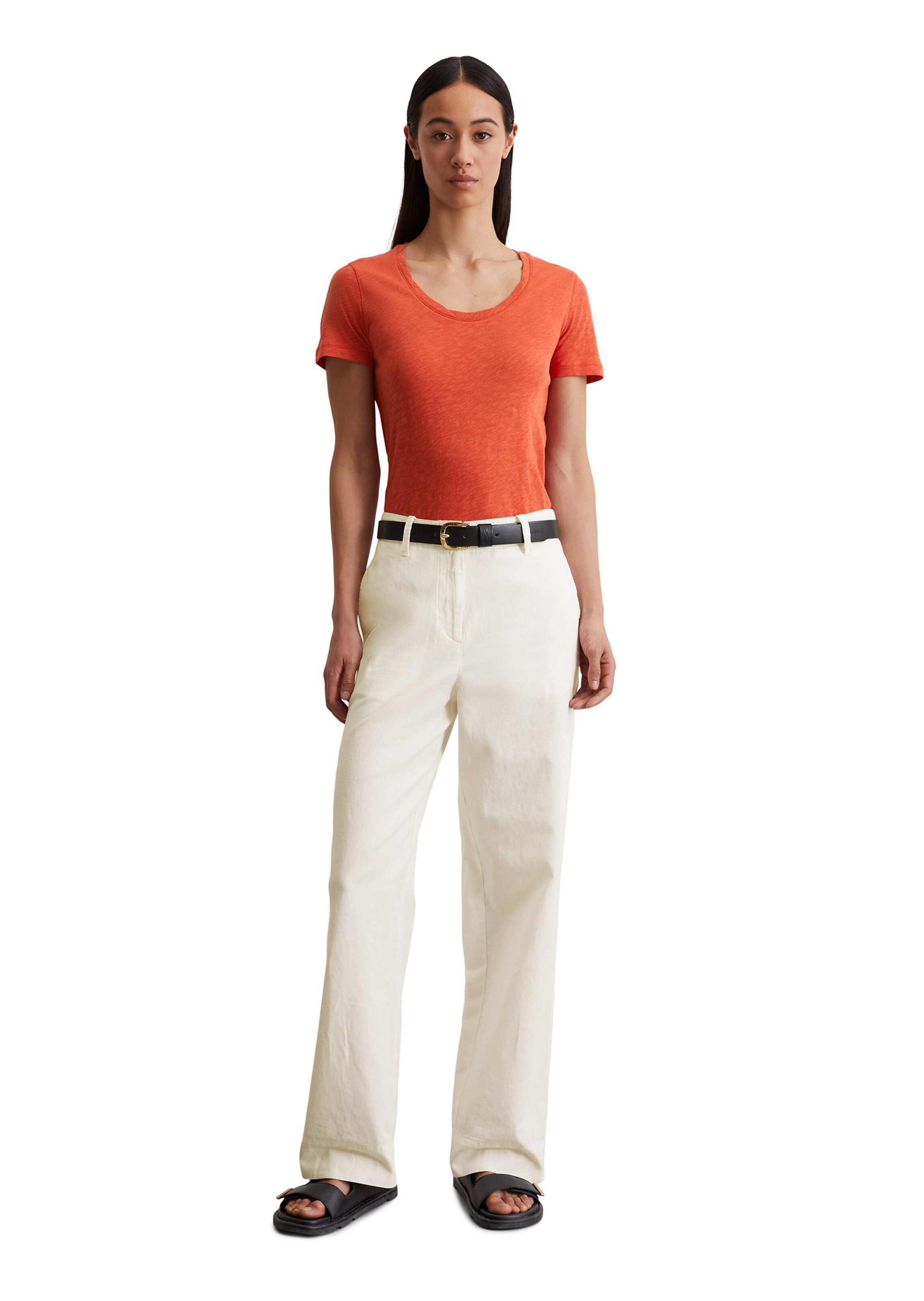 Maglietta di Marc O'Polo in arancione