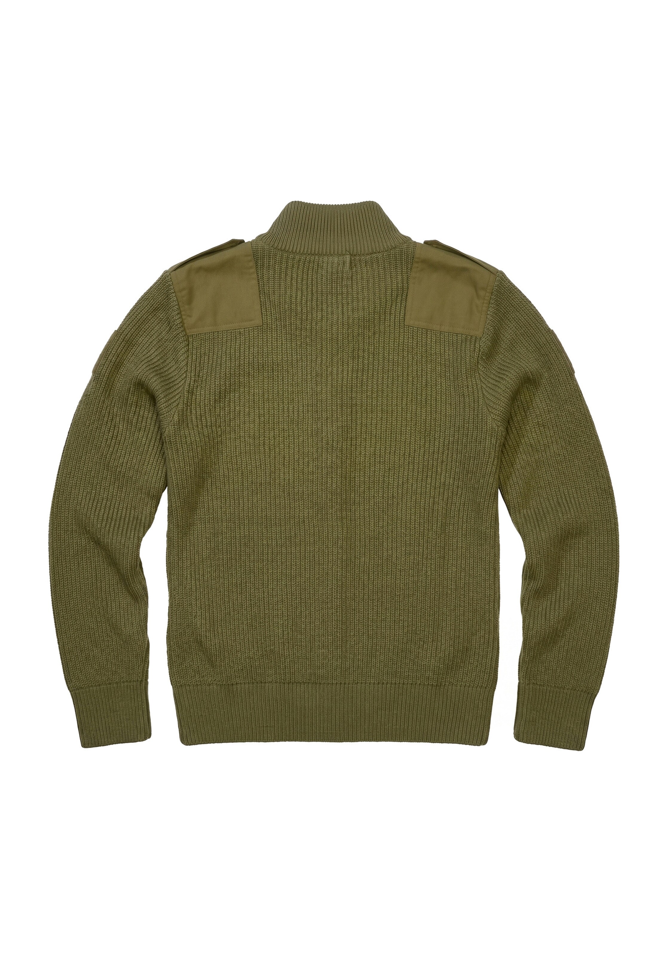 Brandit Strickjacke in Grün