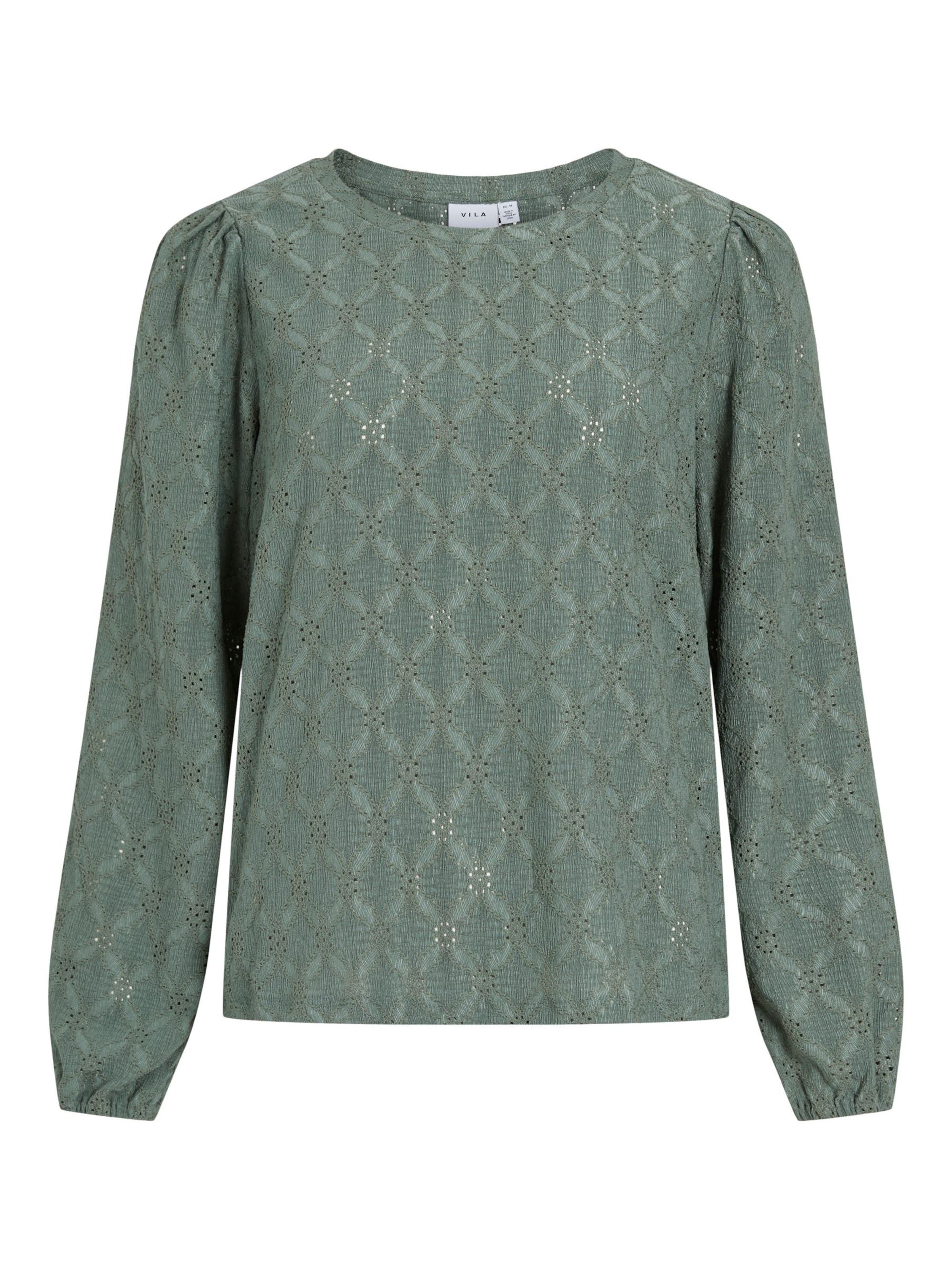 VILA - Camiseta 'VIASTA' en verde: frente