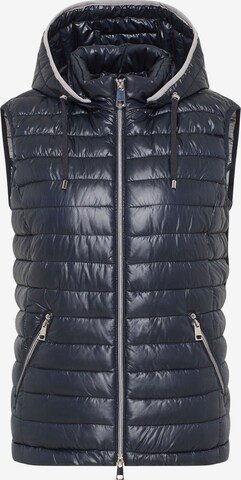 Barbara Lebek Vest in Blue: front