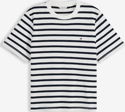 XXS dydžio Marškinėliai iš TOMMY HILFIGER, spalva – tamsiai mėlyna / balta, Prekių apžvalga