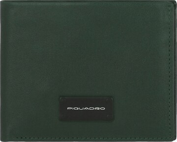 Piquadro Wallet in Green: front