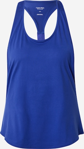 Calvin Klein Sport Top in Blauw: voorkant