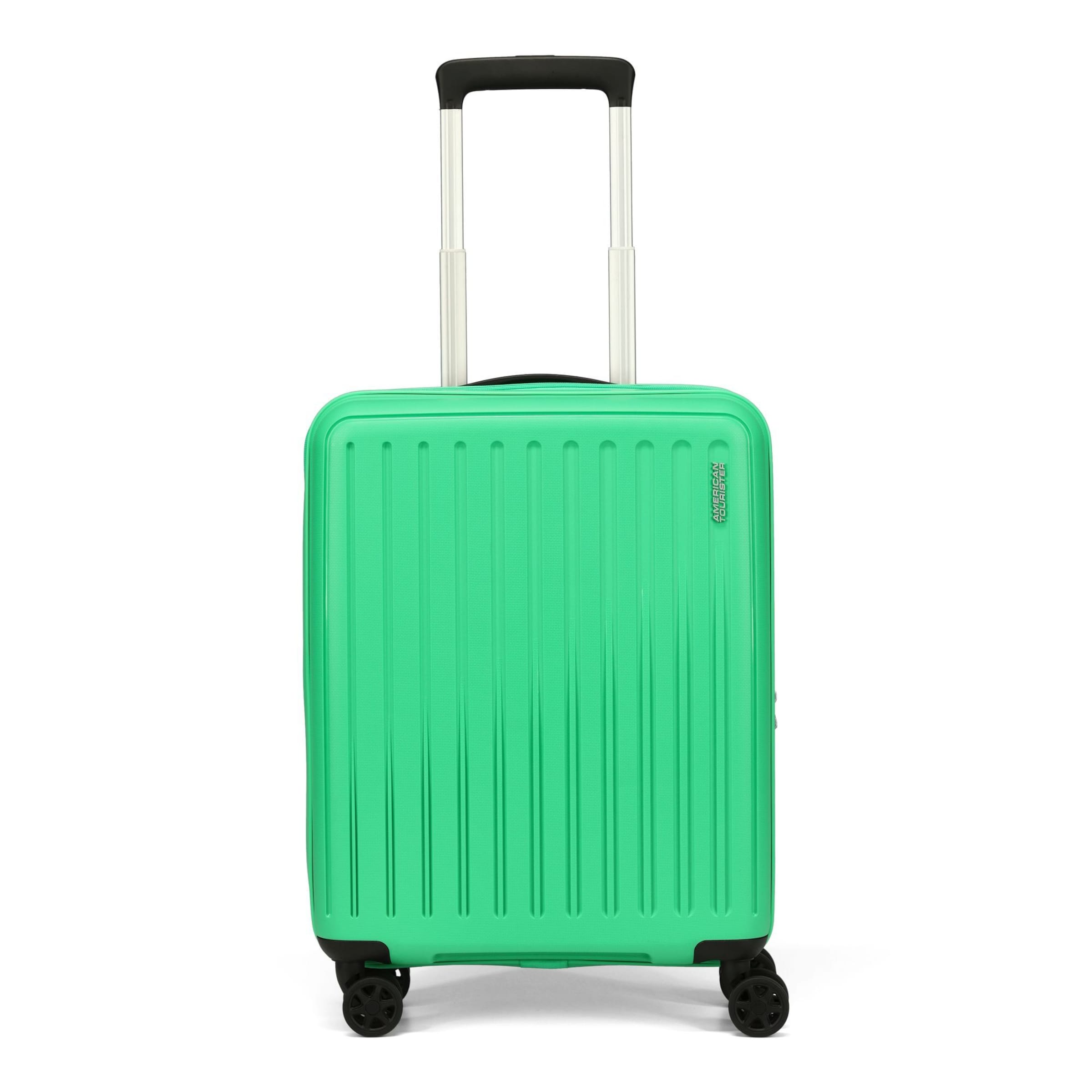 American Tourister Trolley 'Rejoy' in Green: front