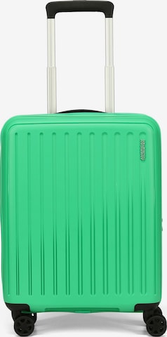 American Tourister Trolley 'Rejoy' in Grün: Vorderseite