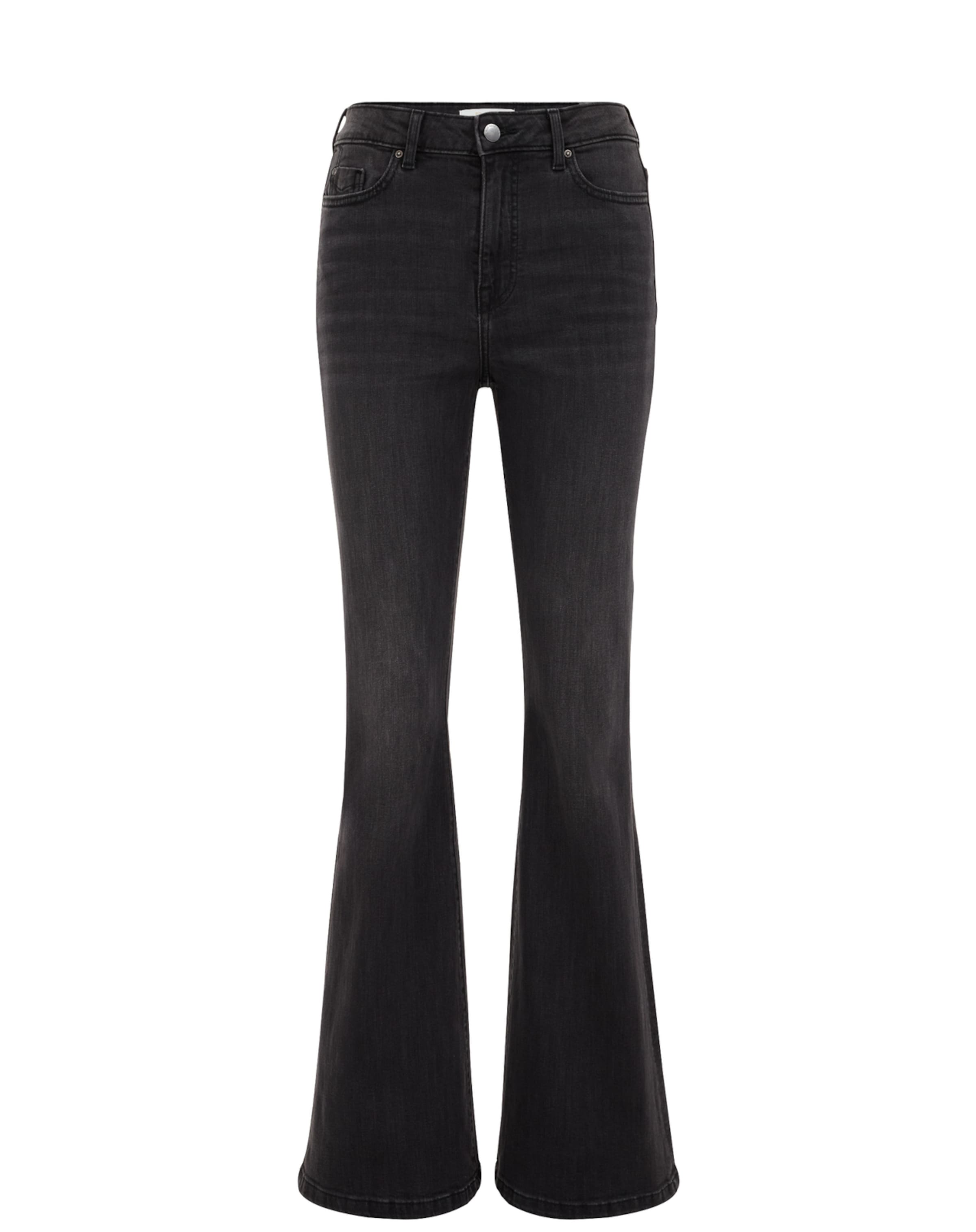 WE Fashion Jeans i mørkegrå, Produktvisning