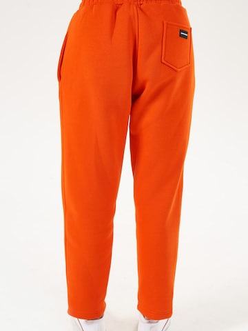 LOUIS LECLER Slimfit Broek 'Elise' in Rood