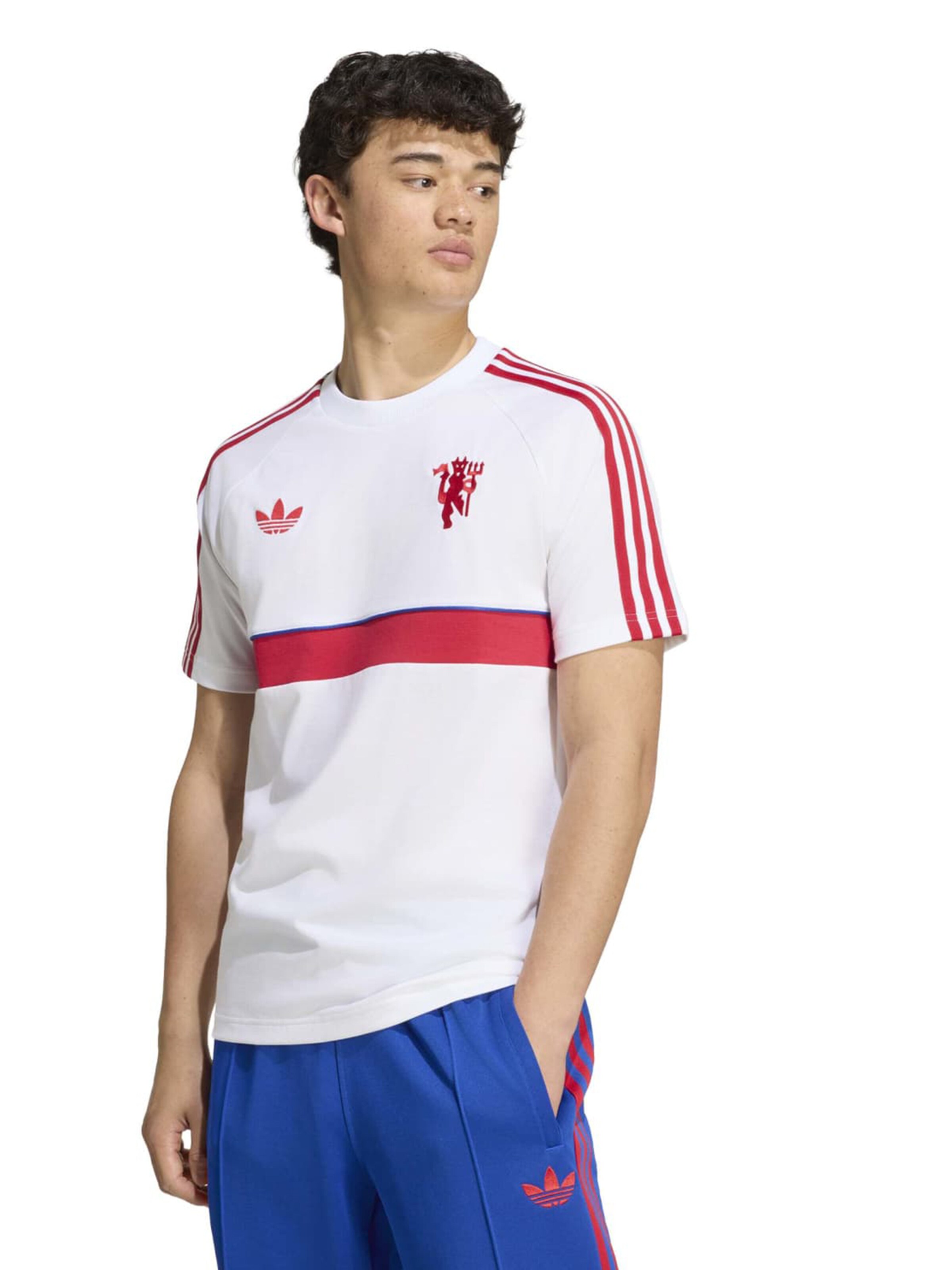 Maglia funzionale 'MUFC' di ADIDAS PERFORMANCE in bianco: frontale