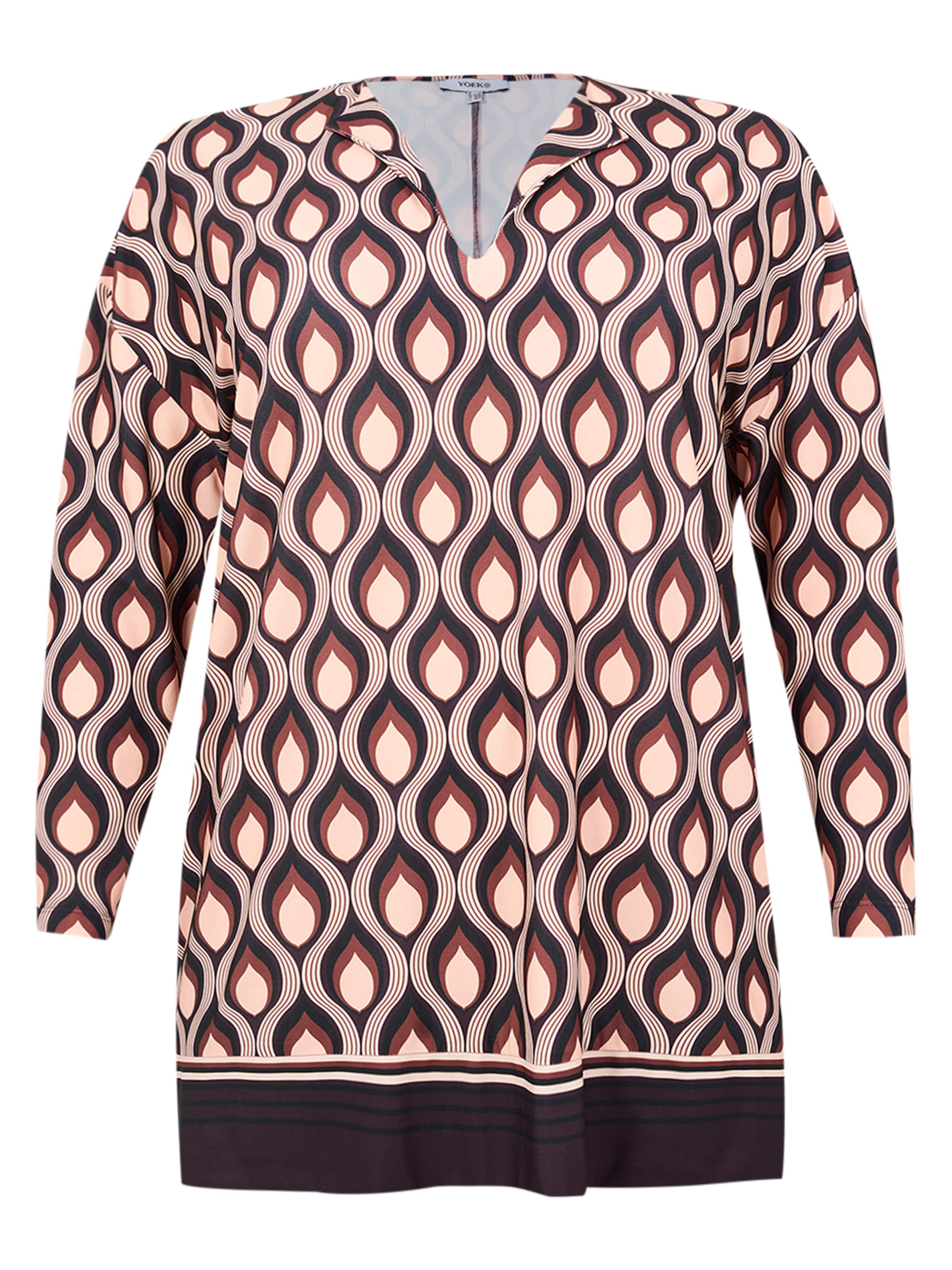 YOEK Top in Lila: voorkant