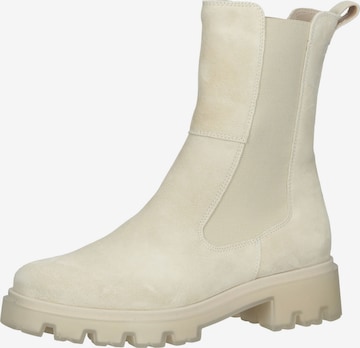 Paul Green Chelsea Boots in White: front