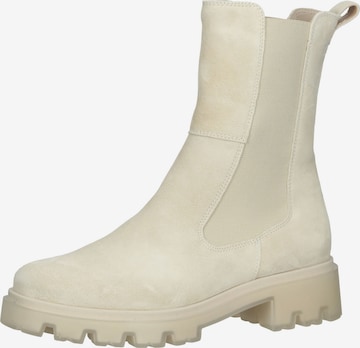 Paul Green Chelsea boots in White: front