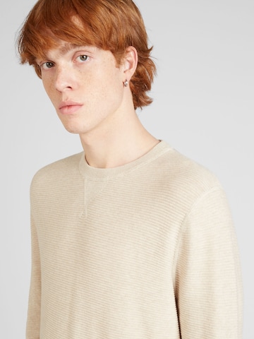 OLYMP Sweter w kolorze beżowy