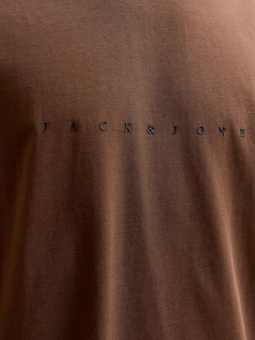 JACK & JONES - Camiseta en marrón