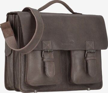 Greenland Nature Document Bag 'Nature' in Brown