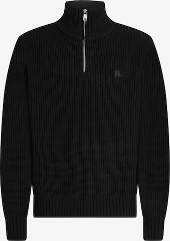 Karl Lagerfeld Sweter w kolorze czarny: przód