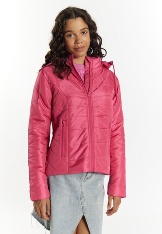 MYMOPrijelazna jakna - roza boja: prednji dio