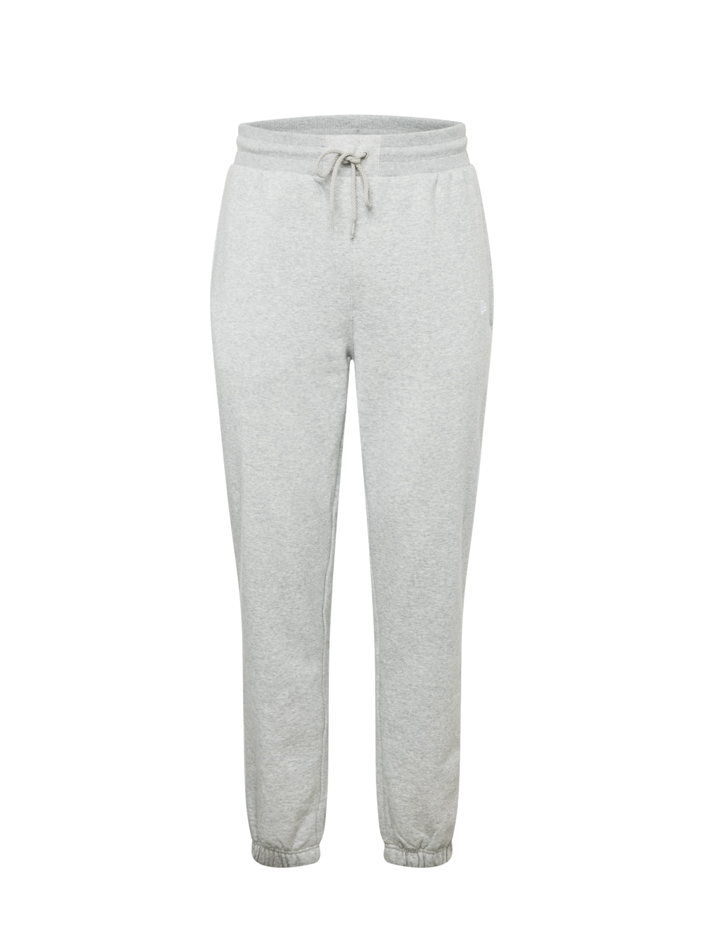 NEW ERA Zúžený strih Nohavice 'ESSENTLS' - Sivá: predná strana